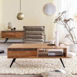 Fauteuil design, assise suspendue