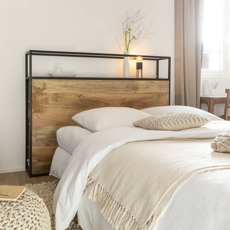 Tête de lit en manguier 160 cm armelle