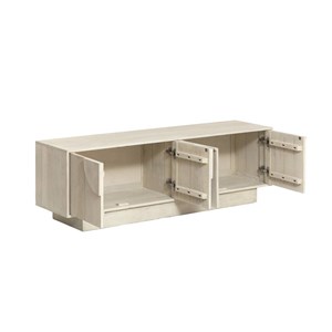 Meuble tv en bois de manguier blanchi