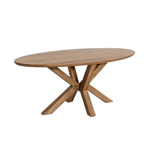 Table ovale bois de manguier