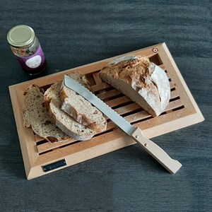 Planche à pain et couteau manufrance