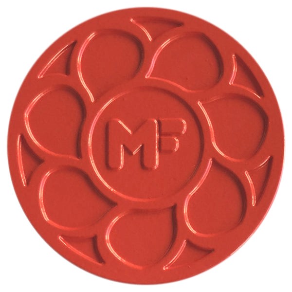 Petit Dessous De Plat En Fonte – Rouge, Forme Ronde, Usage Occasionnel