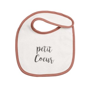 Lot de 6 bavoirs blanc