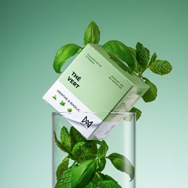 Thé antioxydant - menthe yuzu basilic