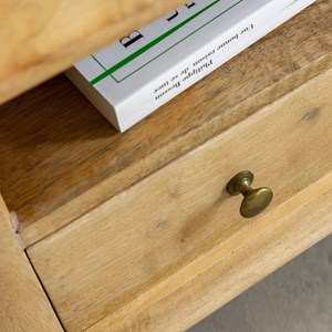 Petit meuble tv en bois de manguier