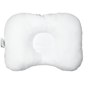 Coussin cale-tête ergonomique wax rouge