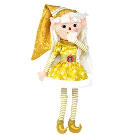 Peluche lutin noël jouet enfant ginger