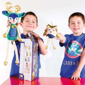 Peluche lutin noël jouet enfant kari