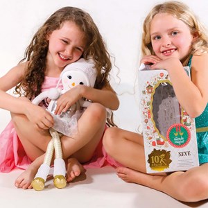 Peluche lutin noël jouet enfant neve