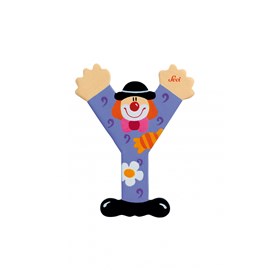 Lettre y clown