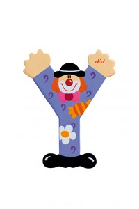 Lettre y clown
