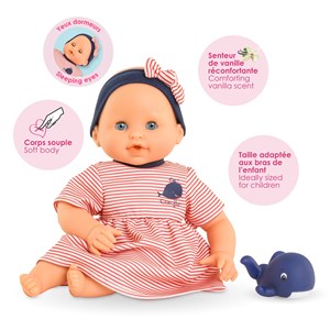 Poupon bébé bain calypso