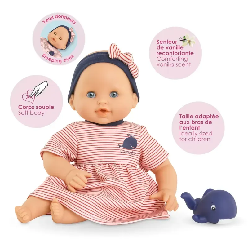 Poupon bébé bain calypso (Corolle) - Image 3