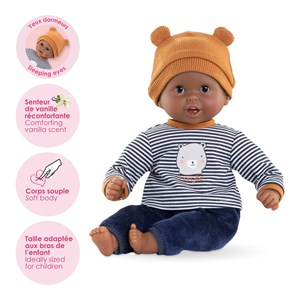 Poupon bébé calin marius