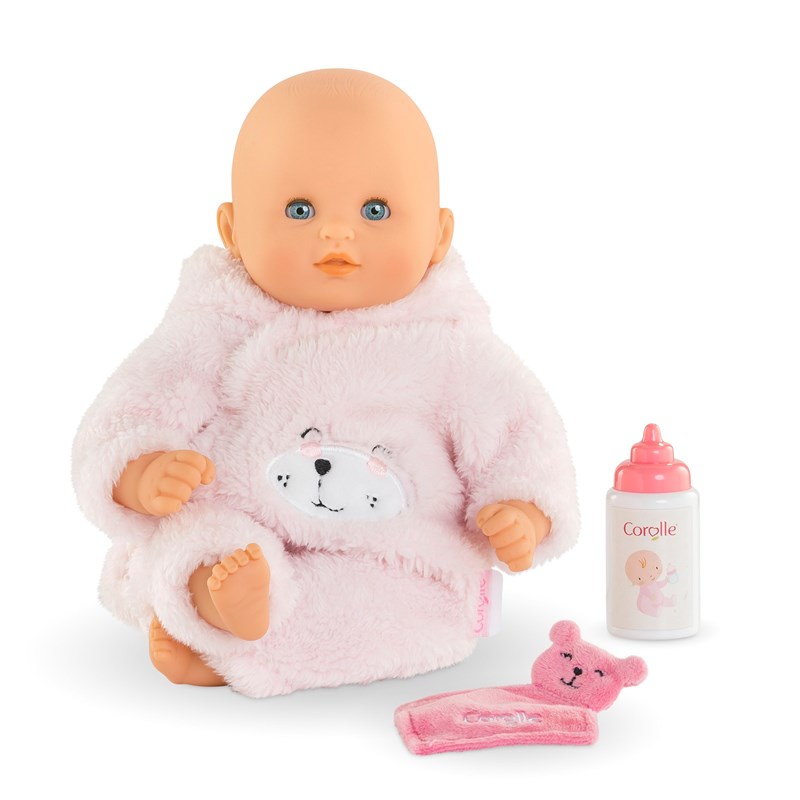 Poupon bébé calin ourson d'amour