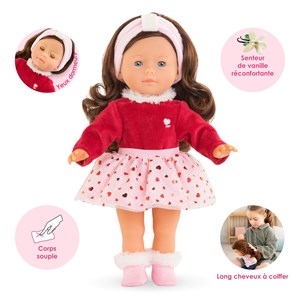 Poupée ma corolle perle pétales de cœ