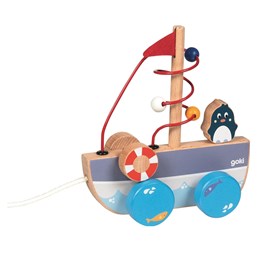 Bateau à tirer avec circuit de motricit