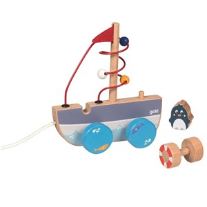 Bateau à tirer avec circuit de motricit