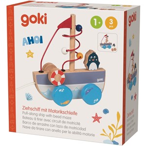 Bateau à tirer avec circuit de motricit