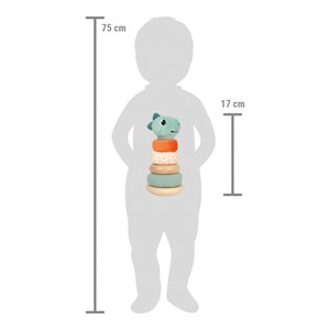 Tour à empiler dino