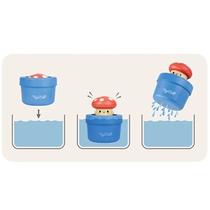 Pop-up de bain champignon