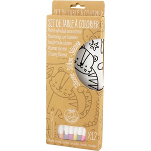 Set de table à colorier - savane