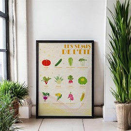 Poster - les semis d'été