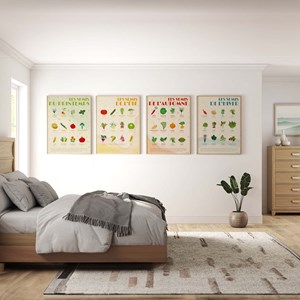 Poster - les 4 saisons de semis