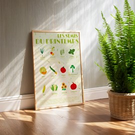 Poster - les semis de printemps