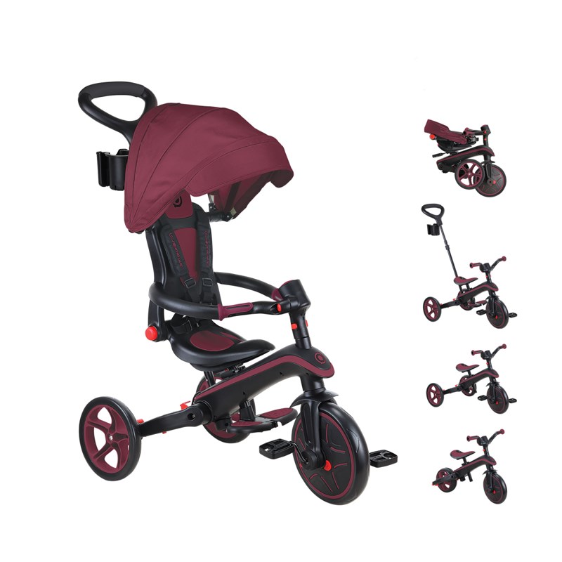 Globber - Tricycle explorer 4-en-1 évolutif et pli