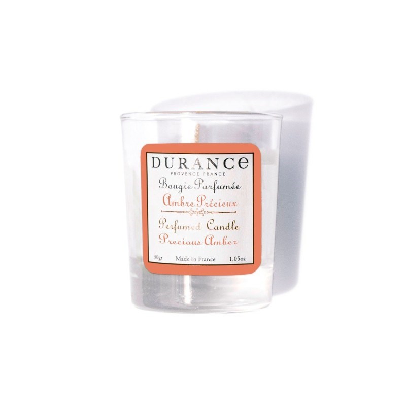Mini bougie parfumée ambre précieux