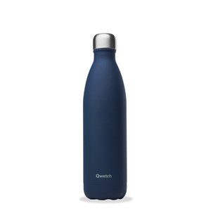 Qwetch bouteille isotherme originals Bleu foncé