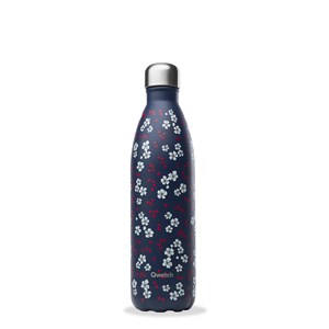 Qwetch bouteille isotherme originals Bleu foncé
