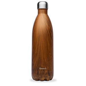Qwetch bouteille isotherme originals Bois