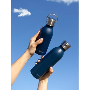 Qwetch bouteille isotherme active Bleu foncé