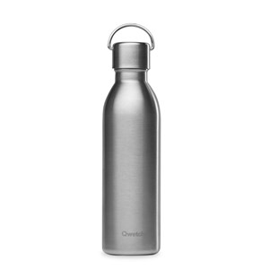 Qwetch bouteille isotherme active Argenté