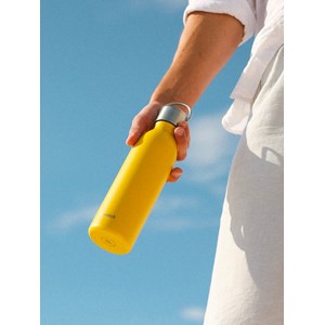 Qwetch bouteille isotherme active Jaune