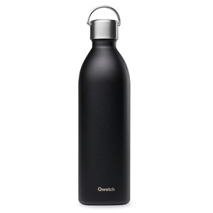 Qwetch bouteille isotherme active Noir