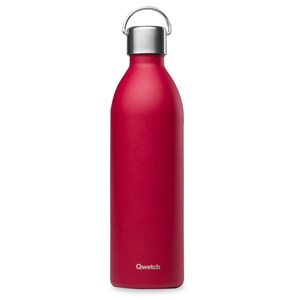 Qwetch bouteille isotherme active Rouge