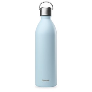 Qwetch bouteille isotherme active Bleu clair