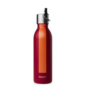 Qwetch bouteille isotherme active sport Rouge