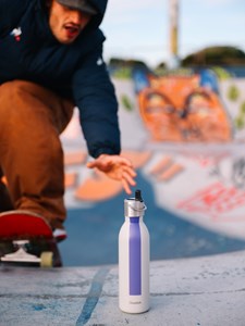 Qwetch bouteille isotherme active sport Gris