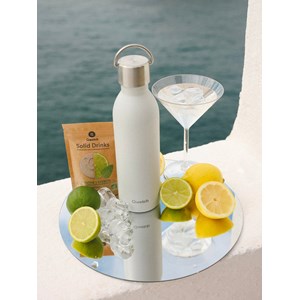 Qwetch bouteille isotherme active Gris