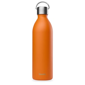 Qwetch bouteille isotherme active Orange