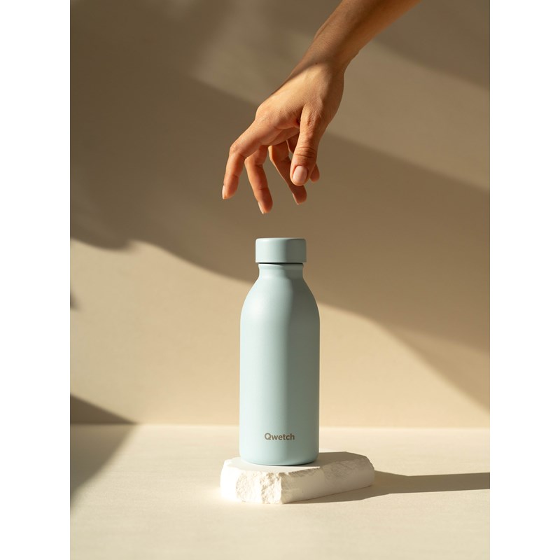 Qwetch bouteille isotherme icon - pastel