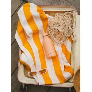 Qwetch bouteille isotherme icon abricot Orange