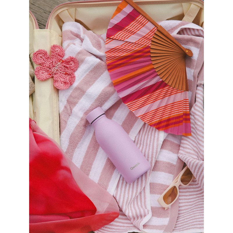 Qwetch bouteille isotherme icon lavande