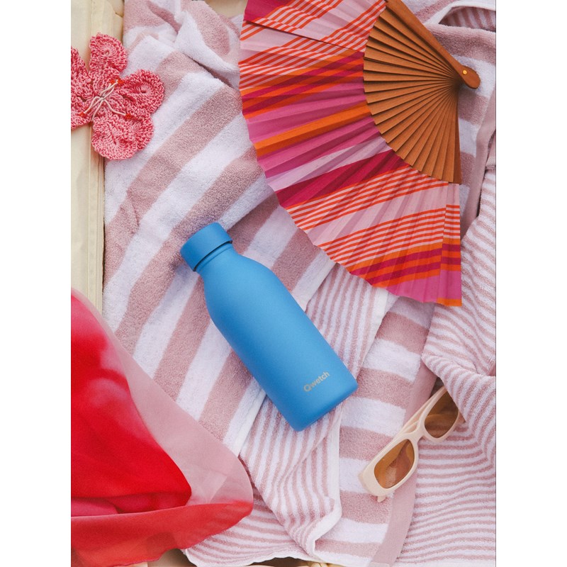 Qwetch bouteille isotherme icon - azur