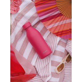 Qwetch bouteille isotherme icon magenta