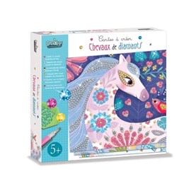 Cartes à créer chevaux de diaman